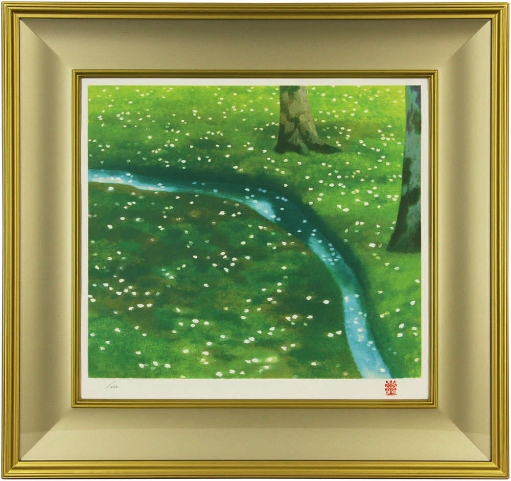 東山魁夷 日本の四季のこころ 行く春 Amazon.co.jp: 東山魁夷 秋径