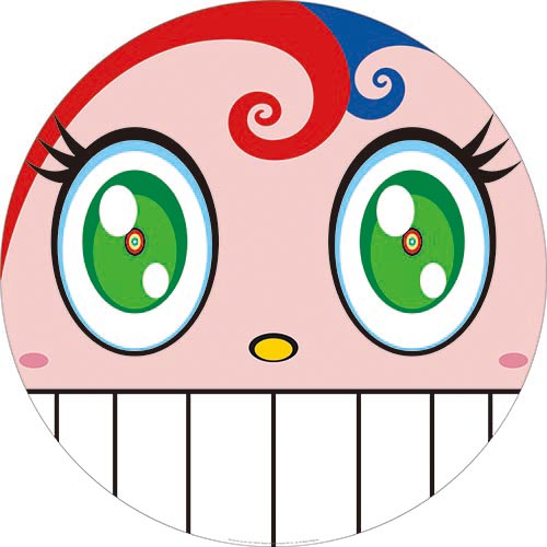 村上隆氏直筆サイン入り限定ポスター オレたち、四角い、ひょうきん族