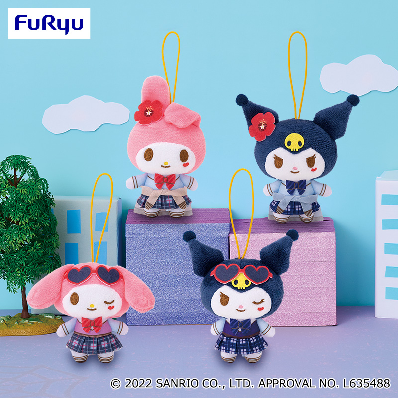 サンリオ クロミ マイメロディ スノーブルーマスコット 2016年物 レア