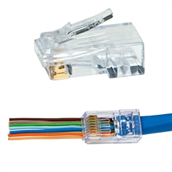 Platinum Tools ezEX48 Connectors - 100 pieces