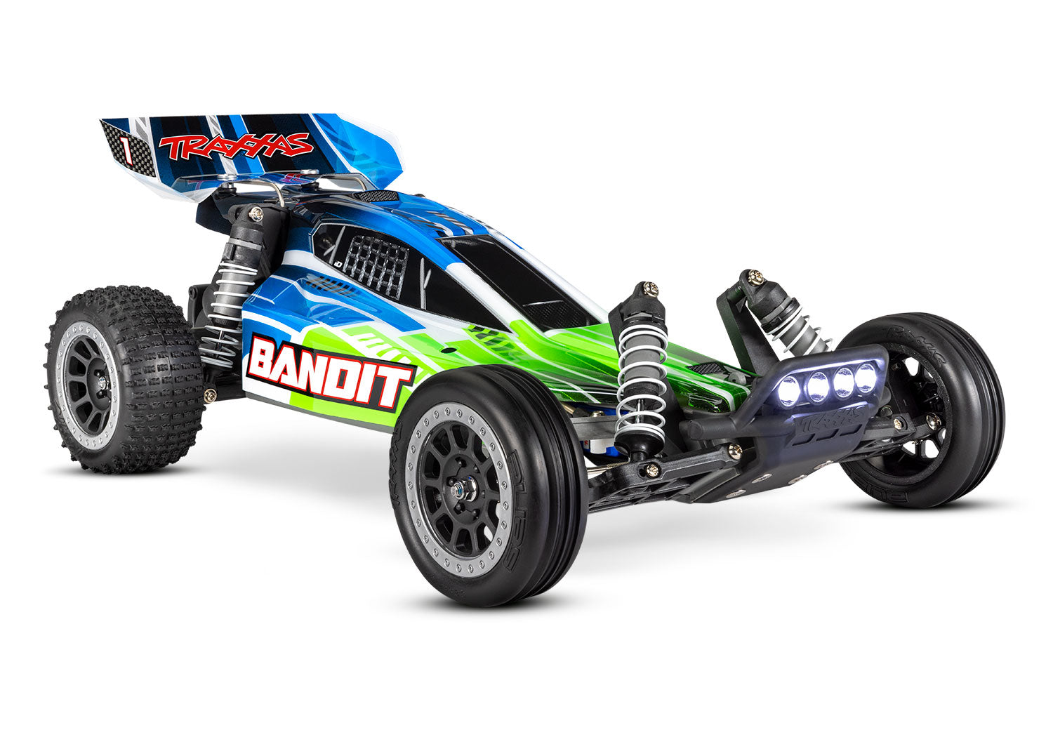 TRAXXAS 24054-61 Bandit® 1/10 scale waterproof buggy. RTR, 8.4V NiMH 3