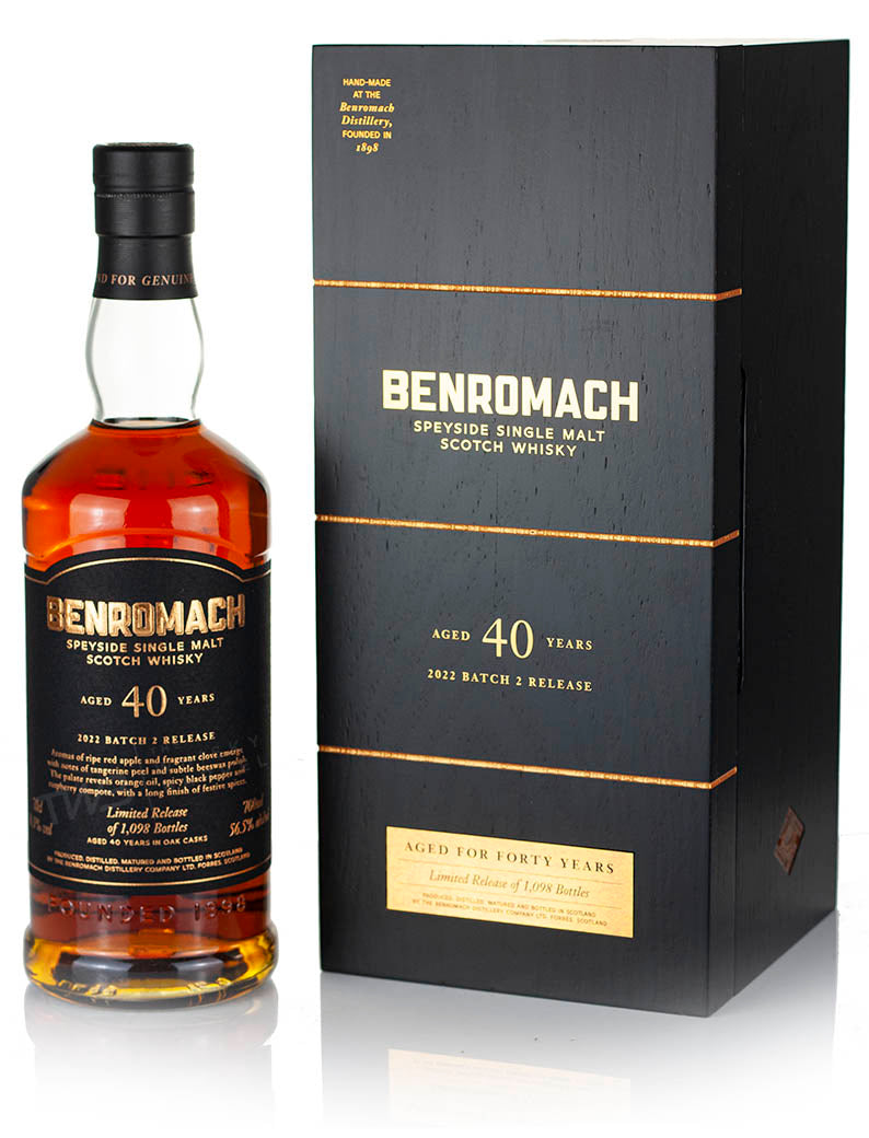 Benromach 40 Year Old (2022 Batch #2) | The Whisky Barrel