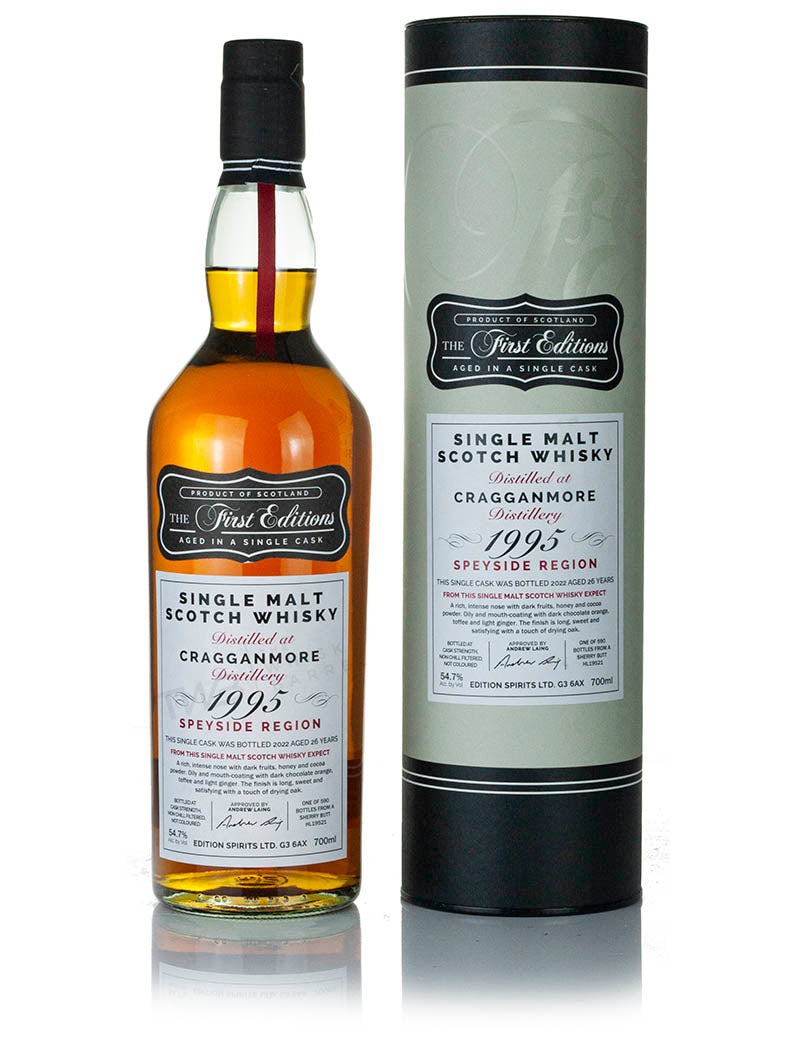 Cragganmore 26 Year Old 1995 First Editions | The Whisky Barrel