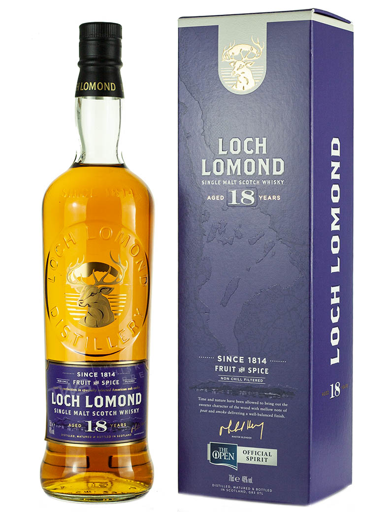 Loch Lomond 18 Year Old | The Whisky Barrel