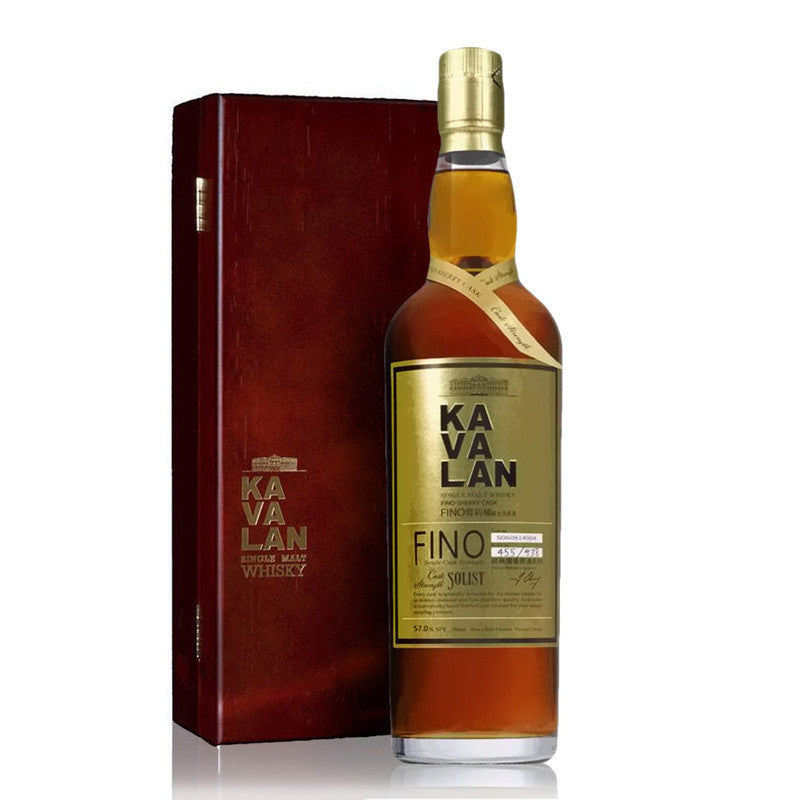 新品未開封】KAVALAN FINO ウイスキー 700ml 木箱入り 袋付♡ 新品未開