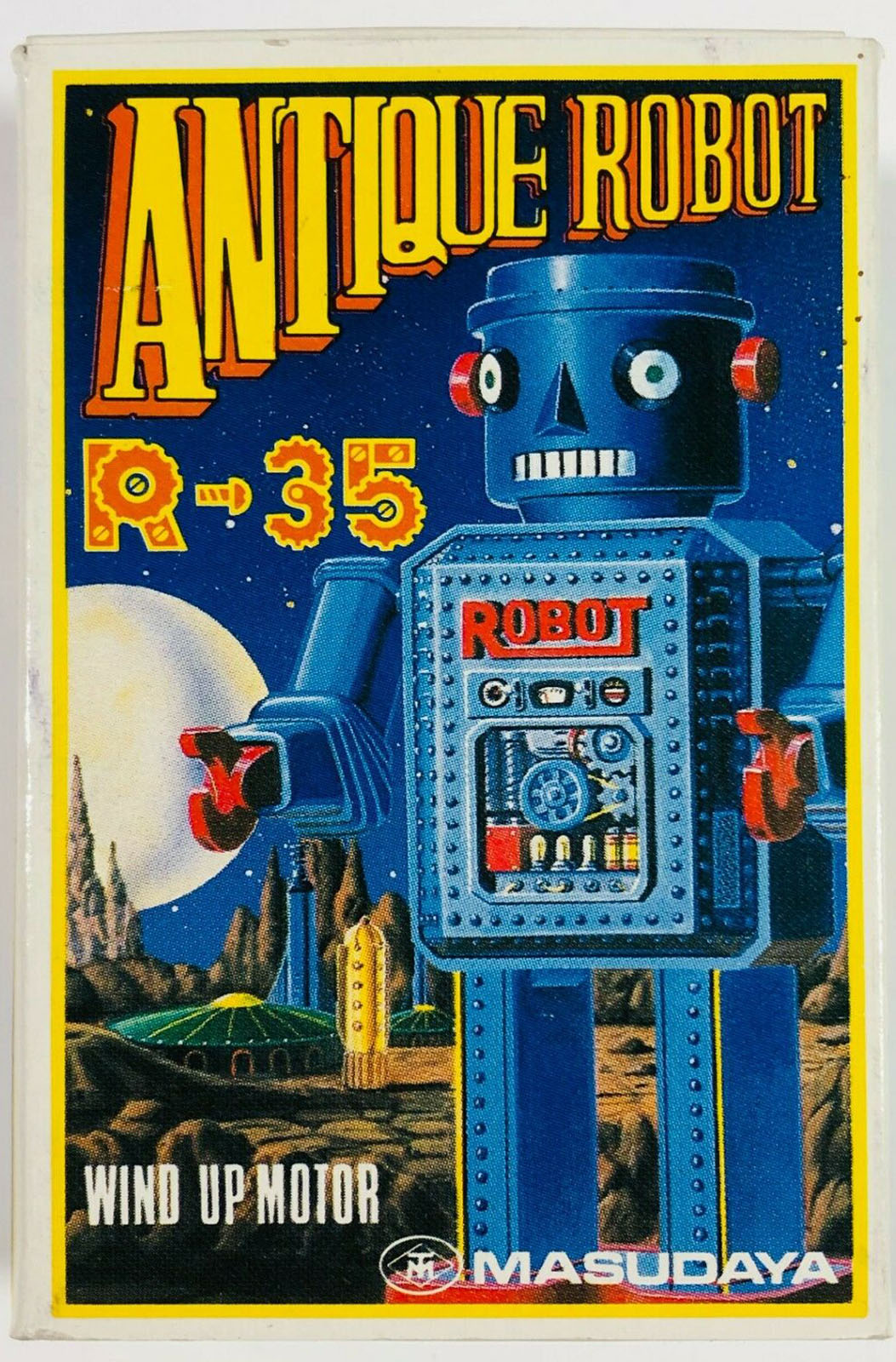 1984 Antique Robot R-35 by Masudaya - The Old Robots Web Site