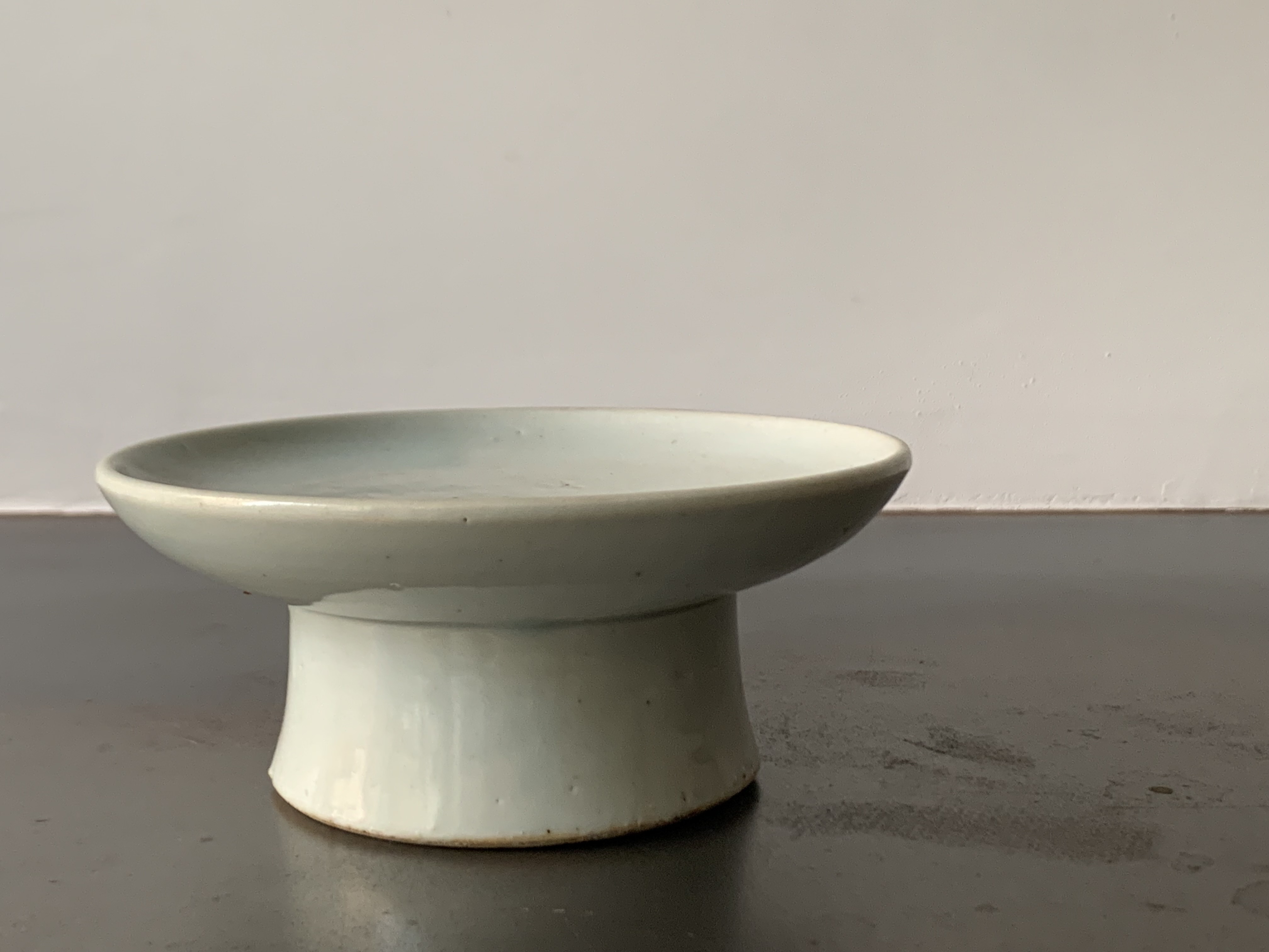 李朝白磁台皿｜古美術 桃凛