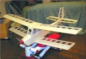 生産終了❗️】ハミングカブ号 ラジコン飛行機 組み立てキット