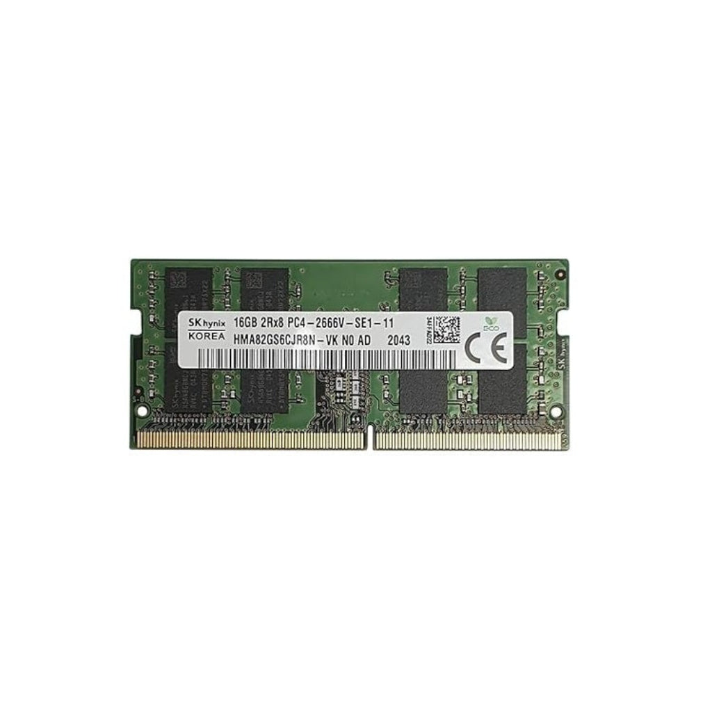 SK Hynix 16GB DDR4 RAM 2666 MHz CL19 2Rx8 260 Pin SODIMM Laptop