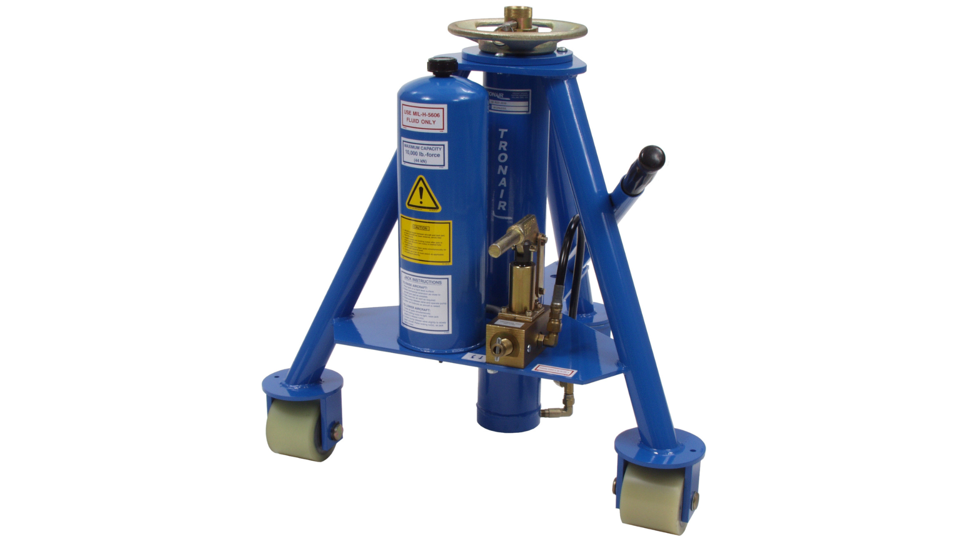 02-7822C0110 5 Ton Tripod Jack (CE) | Tronair Ground Support Equipment