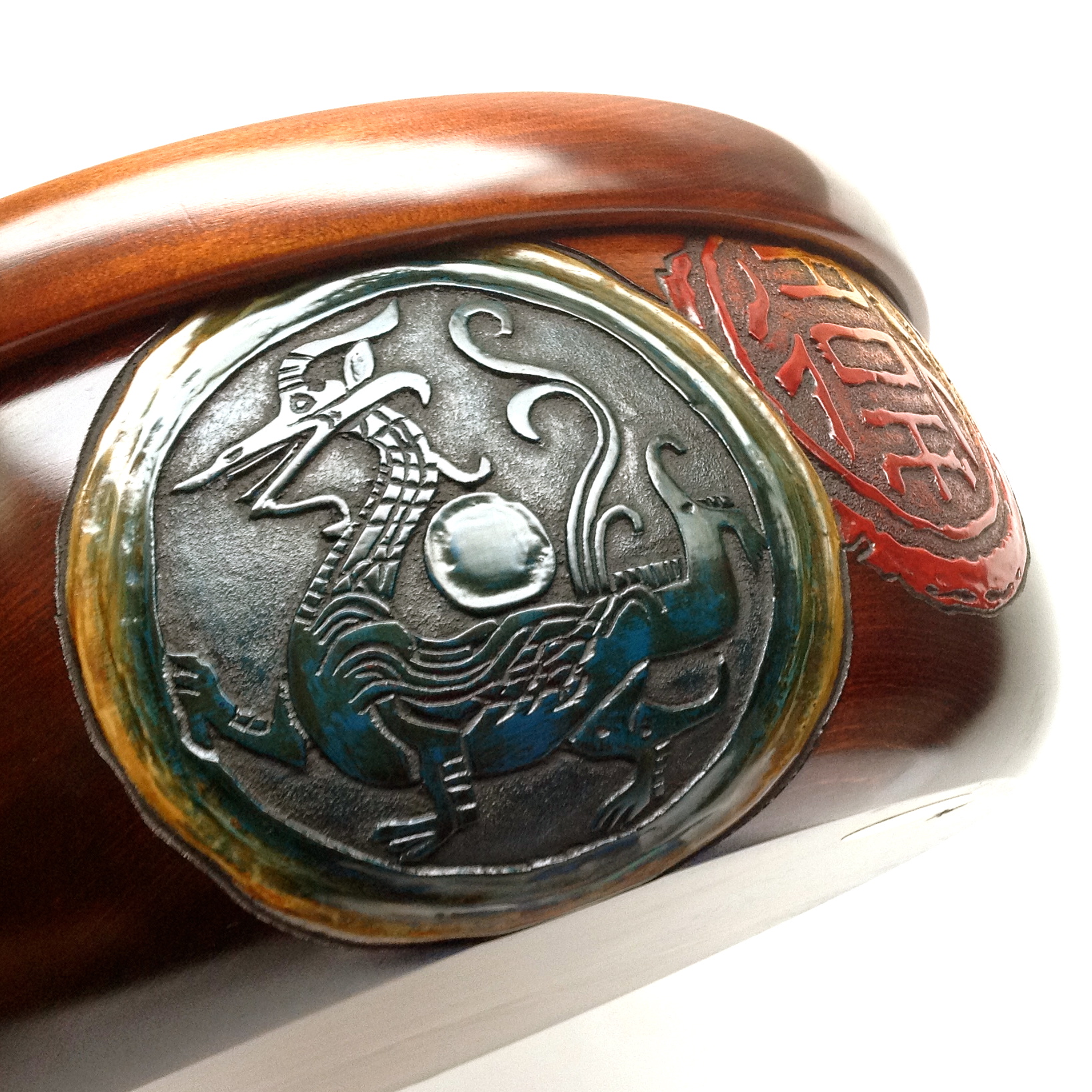 烏城彫 茶櫃⭐︎ 茶櫃 ｜ 岡山特産 烏城彫（うじょう