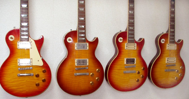 GrecoSuperRealグレコスーパーリアルレスポールブラウンサンバースト訳