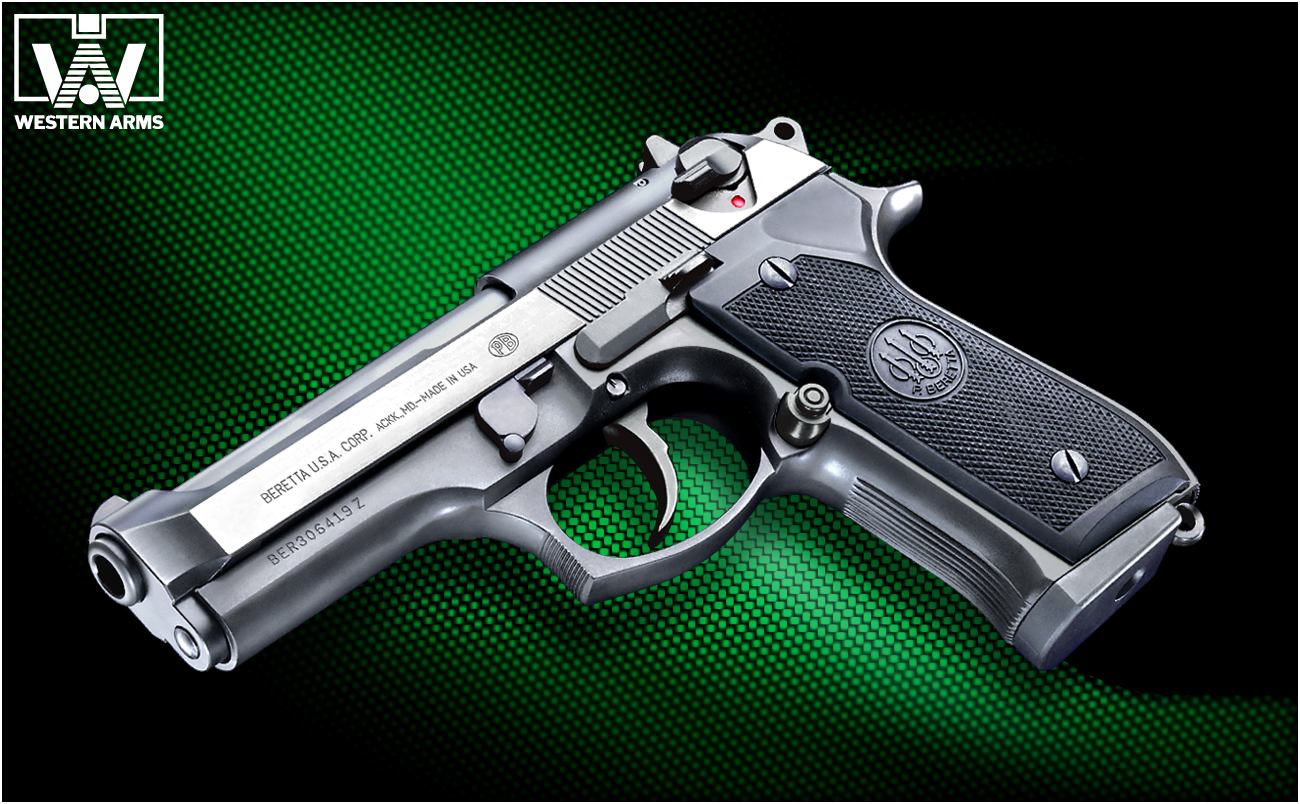 完売】WA【ベレッタ】92FSセンチュリオン カーボンブラック 【WESTERN