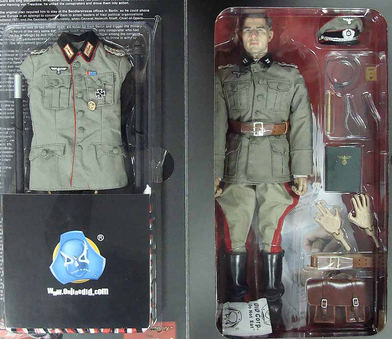 1/6 フィギュア CLAUS VON STAUFFENBERG A Set DID (D80162) 1/6 Scale