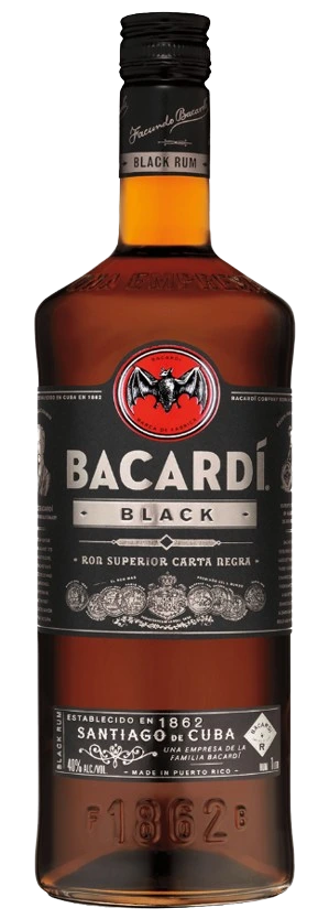 Wine and Beyond - BACARDI BLACK RUM 1.14L - Bacardi - 1140 ml