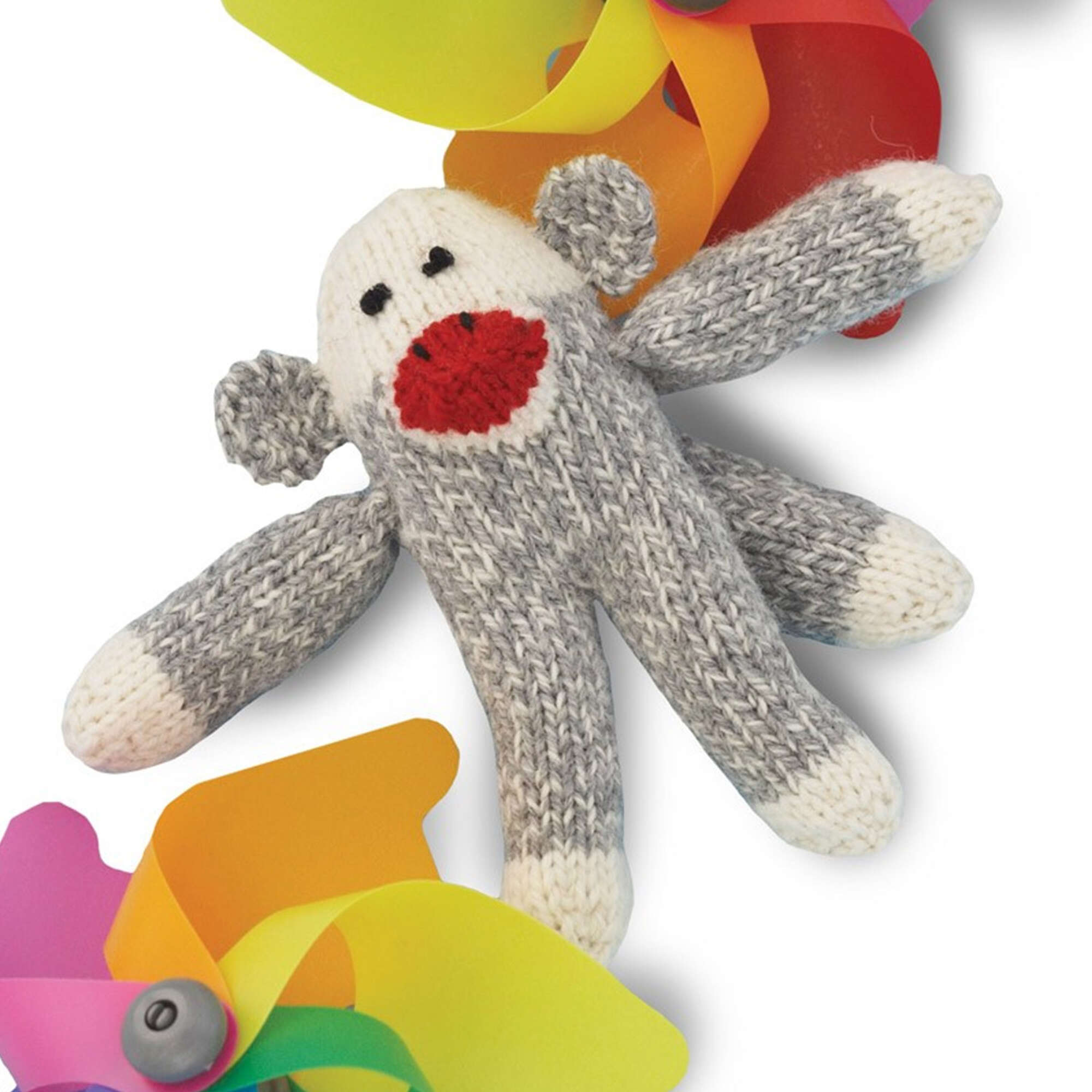 Free Patons Mini Sock Monkey Knitting Pattern | Yarnspirations