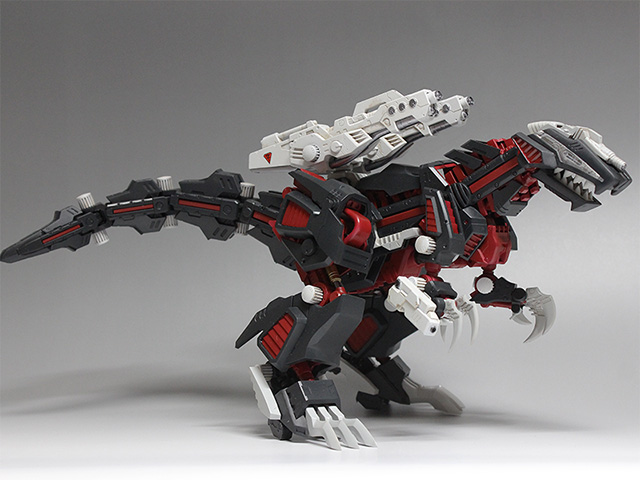 HMM コトブキヤ ジェノザウラー 塗装完成品 ゾイド 1/72