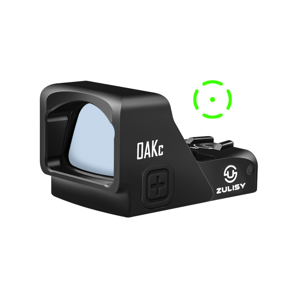 Zulisy OAKc Green Dot Sight 3 MOA Dot & 56 MOA Circle Ring 1x24mm