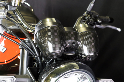 Z900RS 純正 メーターアッパーカバー ツヤ有り黒塗装仕上品 バイク用