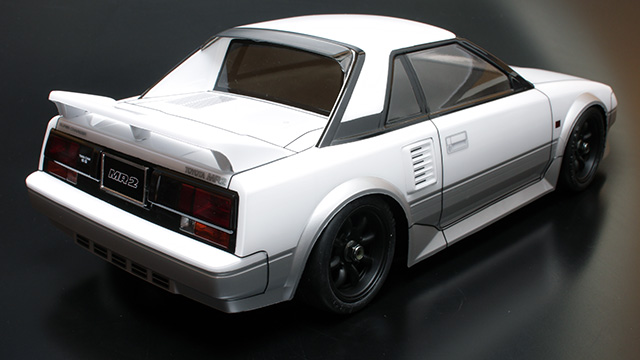 TOYOTA MR2(AW11)未塗装透明 ボディ【ABC 】 【公式通販】