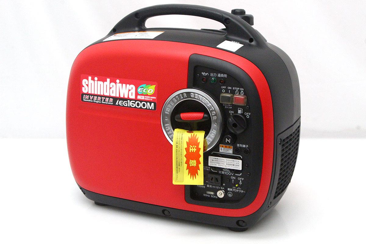 やまびこ 新ダイワ iEG1600M インバーター 発電機 1.6kVA 防音型