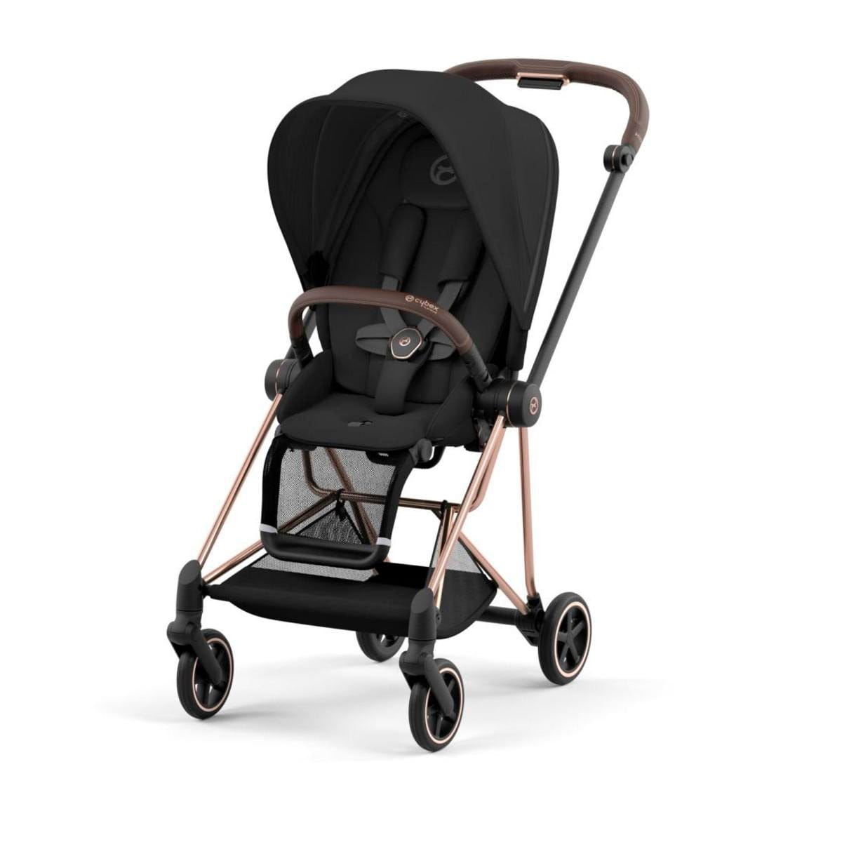 Cybex Mios 3 Stroller (One Box) - Rose Gold / Sepia Black – Albee Baby