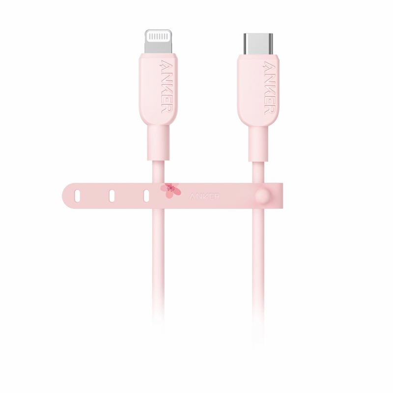 Anker 310 USB-C & ライトニングケーブル (3.0m) Sakura Edition