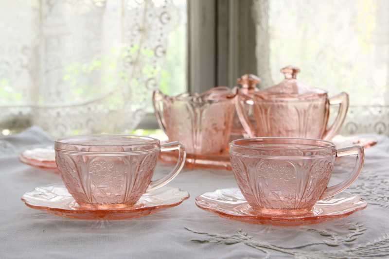 アンティークガラス コスメセット アンティークガラス コスメセット