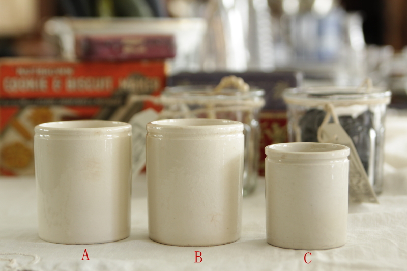 イギリスアンティーク アンチョビペースト 陶器ポット イギリス