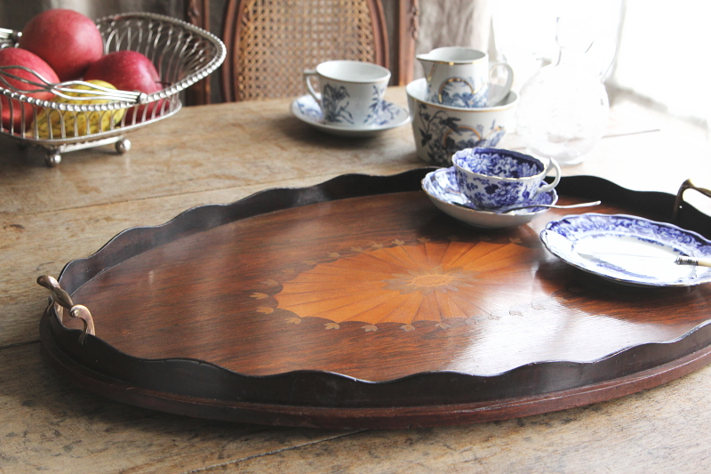 マッピン＆ウェッブ Mappin & Webb シルバープレート トレイ