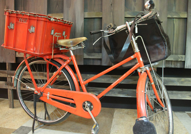 昭和レトロ 郵便自転車 改 整備済み 昭和レトロ郵便自転車改整備済み