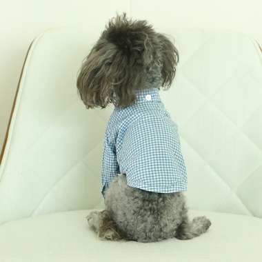 アトリエgg ギンガムチェックボタンダウンシャツ