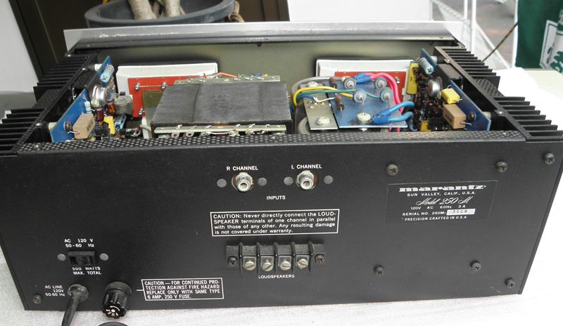 オーディオ修理｜マランツ Marantz Model-250M パワーアンプの修理 その2