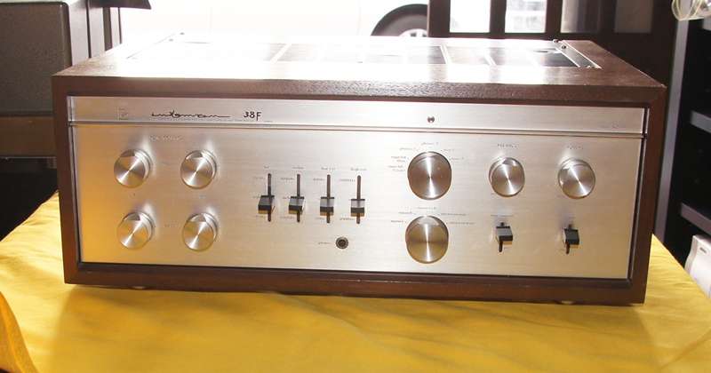 Luxman SQ38F プリアンプ Specifications of LUXMAN SQ38F Luxman