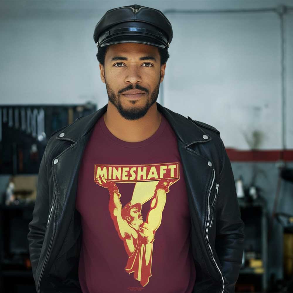 Vintage Mineshaft Gay Bar T-Shirt – Retro LGBTQ+ Pride Tee