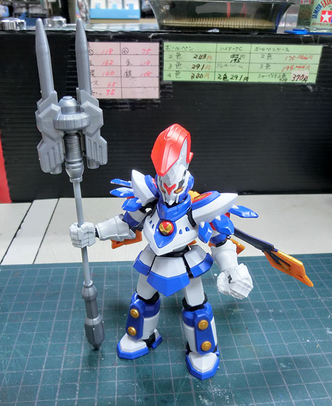 LBX アキレスII ダンボール戦機 サンプル製作レビュー ～その2