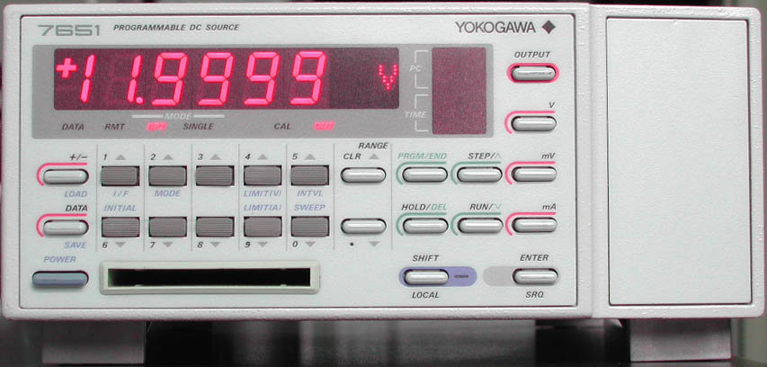 その他 YOKOGAWA 7561(6-1/2) & 7651( DC Source) その他 YOKOGAWA