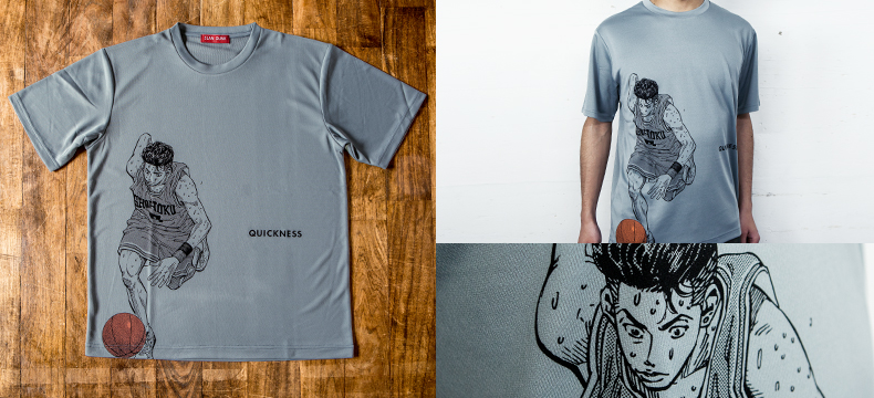 SLAM DUNK Tシャツ【宮城 QUICKNESS】 - バスケットボール・プロ