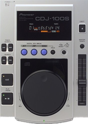 Pioneer CDJ-100S シルバー 動作OK 美品 Pioneer CDJ-100S シルバー