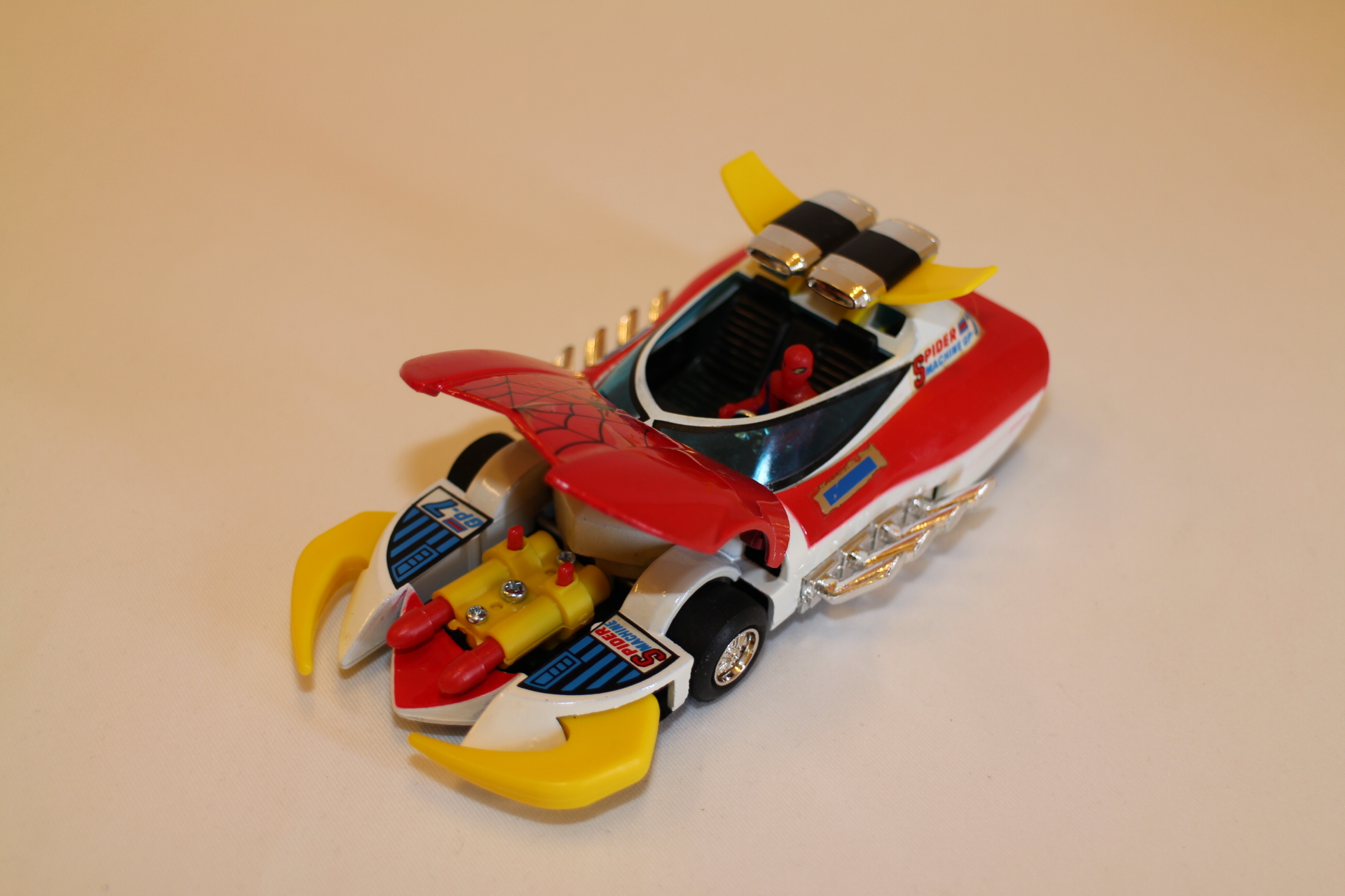 当時品！ポピー ポピニカ スパイダーマシン GP-7超合金 スパイダー