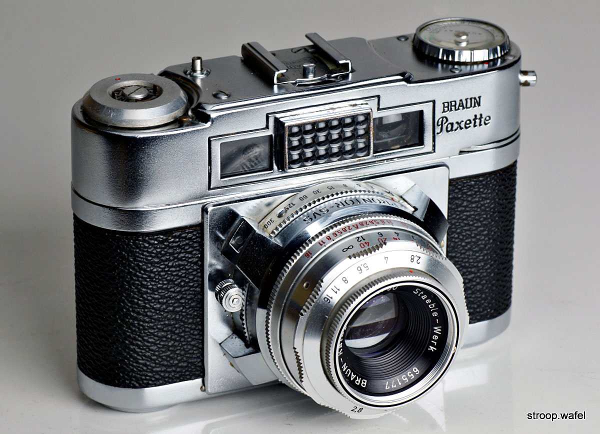 BRAUN Super Ⅱ (paxette)Tessar F2.8 50mm Braun paxette with 50mm 2
