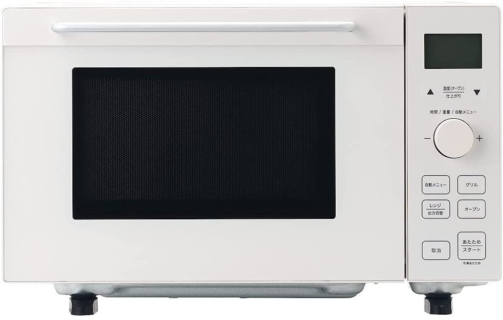 ☆無印良品 オーブンレンジ 18L 白 幅48.5×奥行37.6×高さ30.2cm MJ