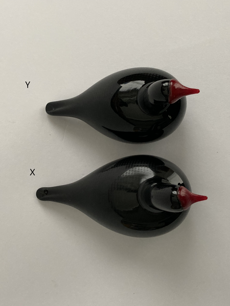 工芸品 OIVA TOIKKA Bird Nokikana / Bald coot Bald Coot bird by