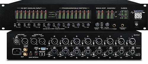 MOTU 896 [Mark of The Unicorn 896HD・オーディオインターフェース]
