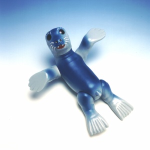 マルサン海獣タマちゃんブルーver ソフビ