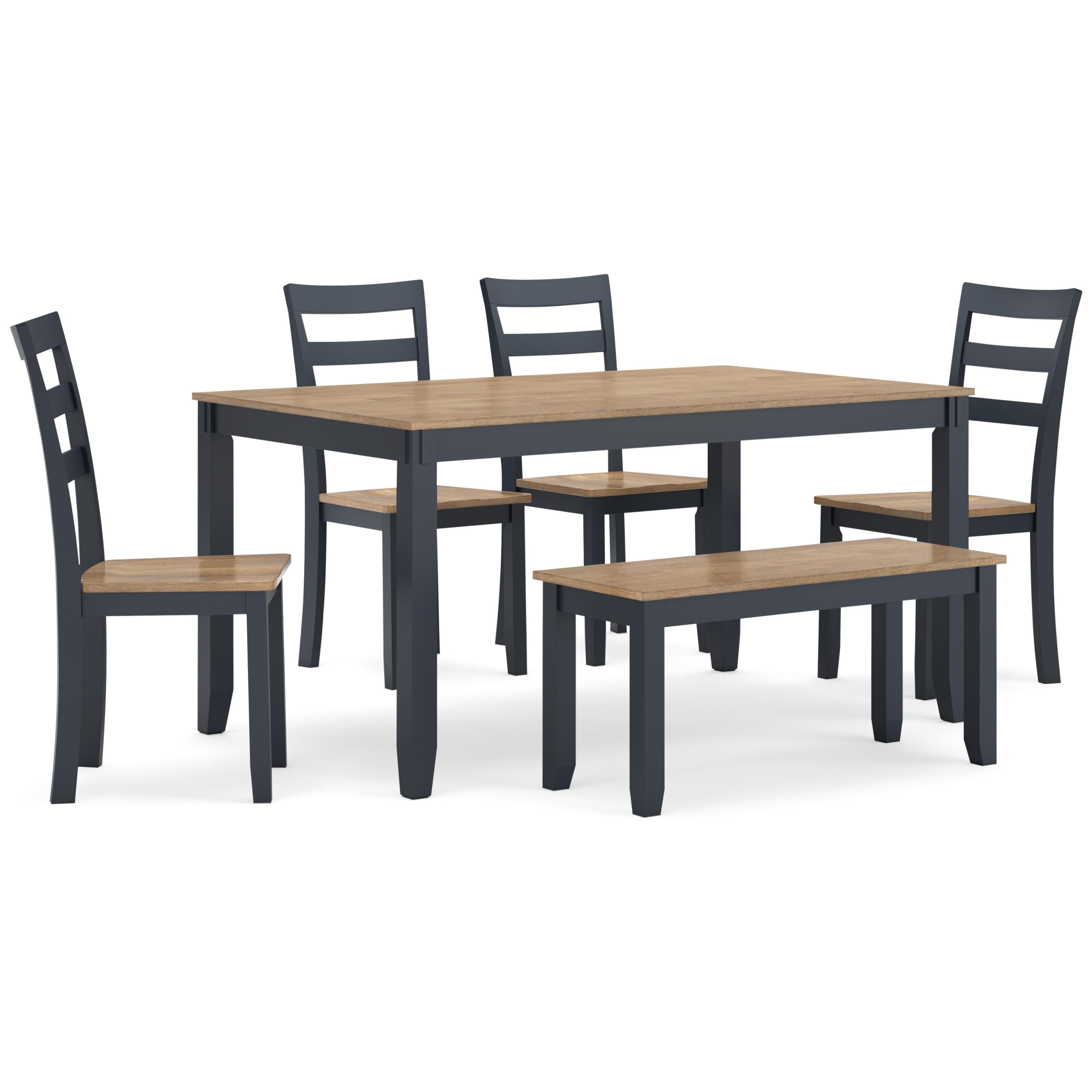 Signature Design by Ashley Gesthaven D399-325 Dining Room Table Set