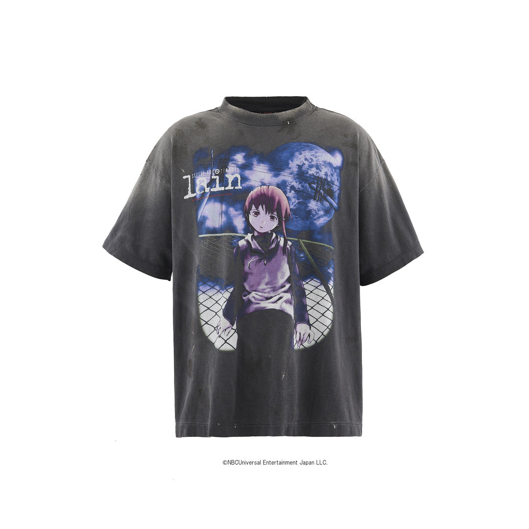 serial experiments lain Geeks Rule Silkscreen Printing T-Shirt