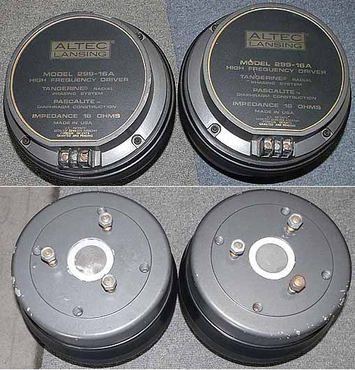 16Ω ALTEC アルテック チタン ダイヤフラム 288 291 299 16Ω ALTEC
