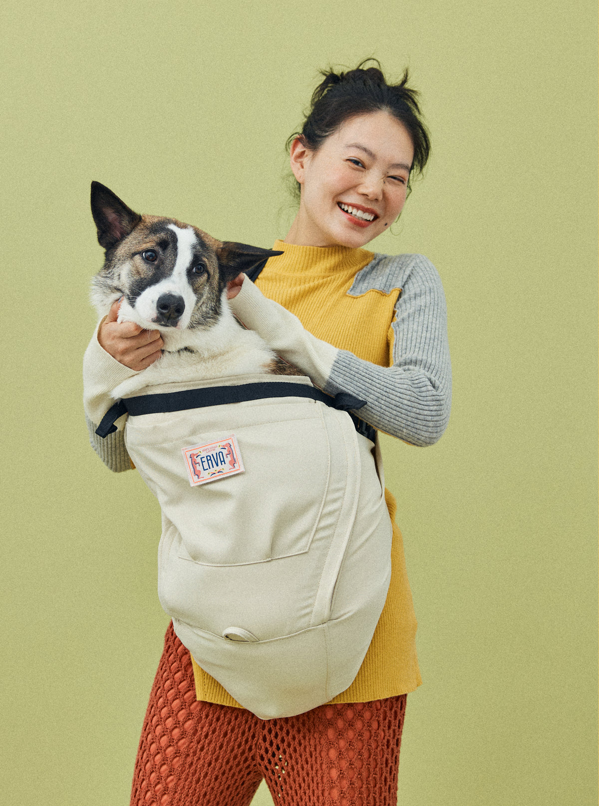 マルチ・ドッグスリング 1-20kg対応│ドッグスリング・犬の抱っこ紐