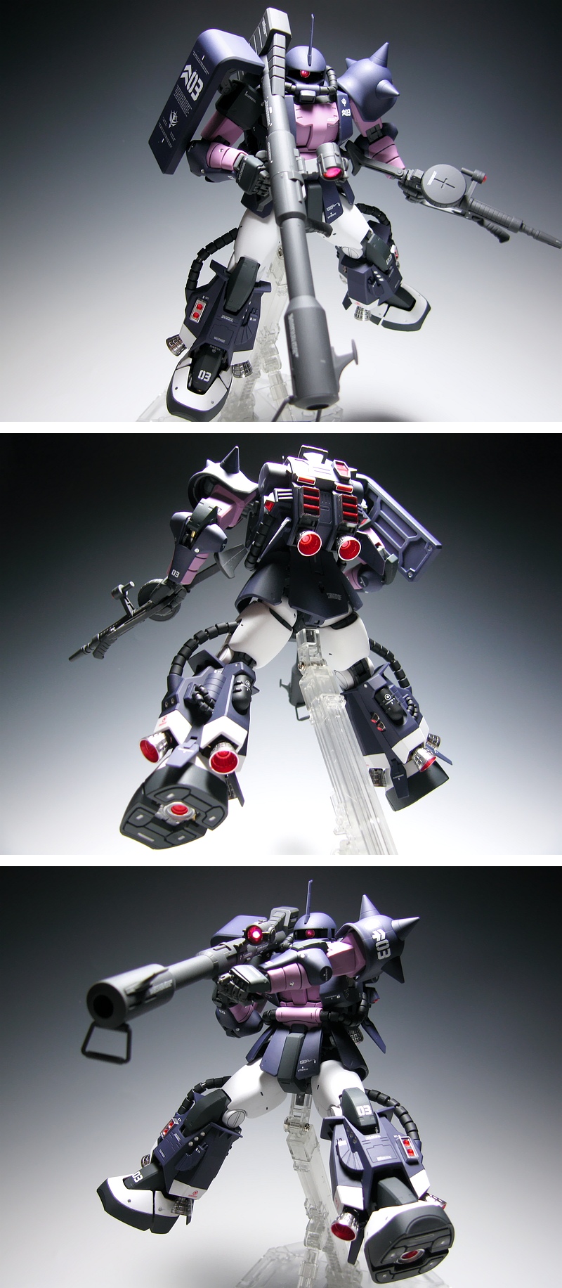 EVOLVE WORKS 1/100 MG 高機動型ザクII MS-06R-1A 黒い三連星 Ver.2.0